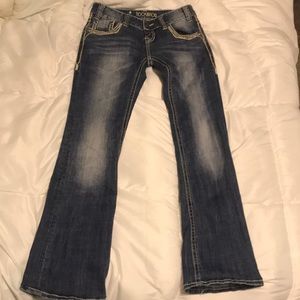 rock&roll cowgirl boot cut jeans